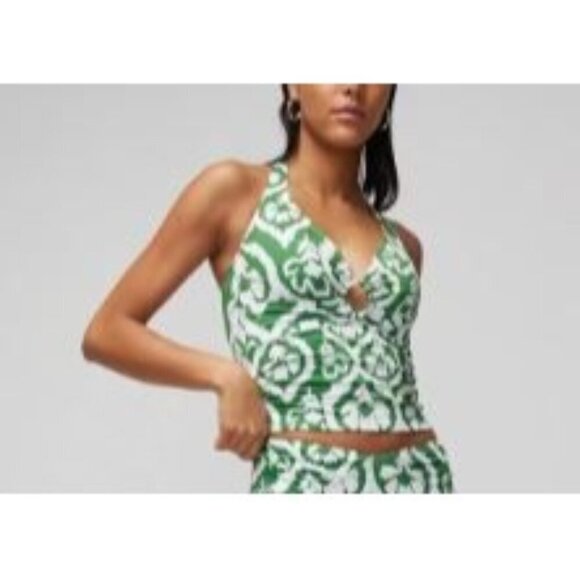 White House Black Market Swim Halter Tankini Women Size Small NWT Elizabeth - Picture 1 of 10